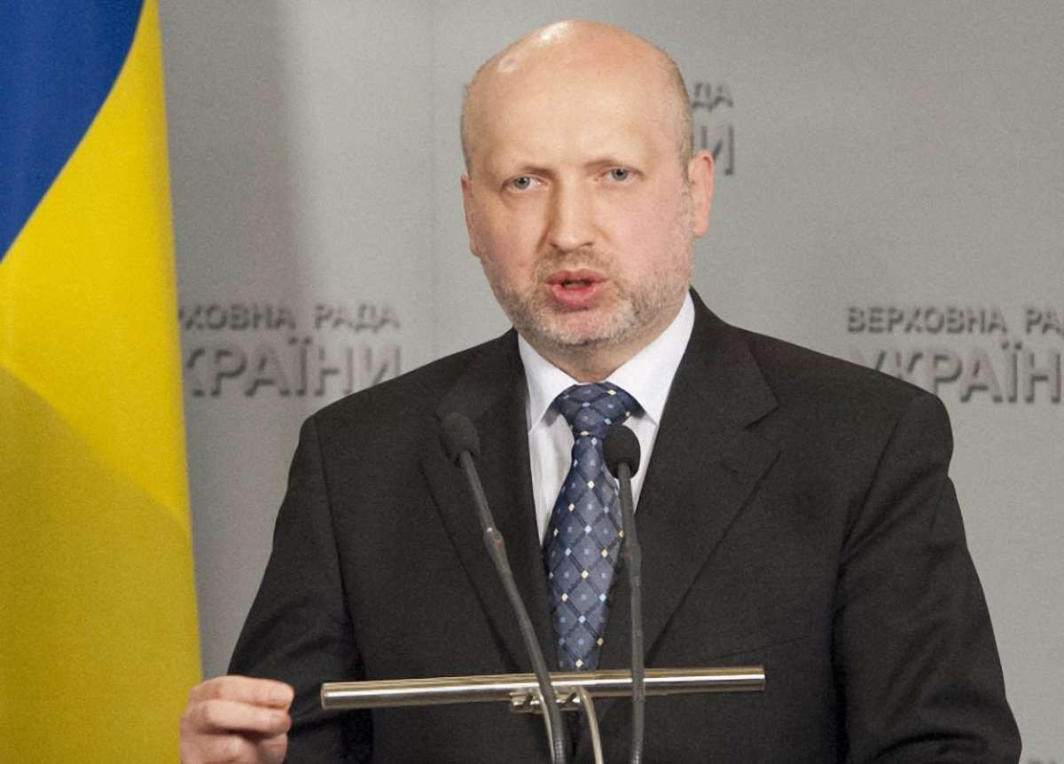 Турчинов звільнить сепаратистів без криміналу, якщо вони складуть зброю