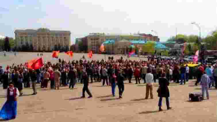 Сепаратисти зібралися на мітинг у центрі Харкова