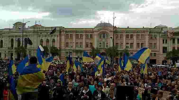 У Харкові на молебень за Україну зібралося 7 тисяч людей