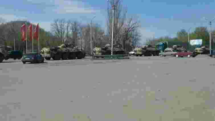 Біля кордону України знову «навчання» російських військових