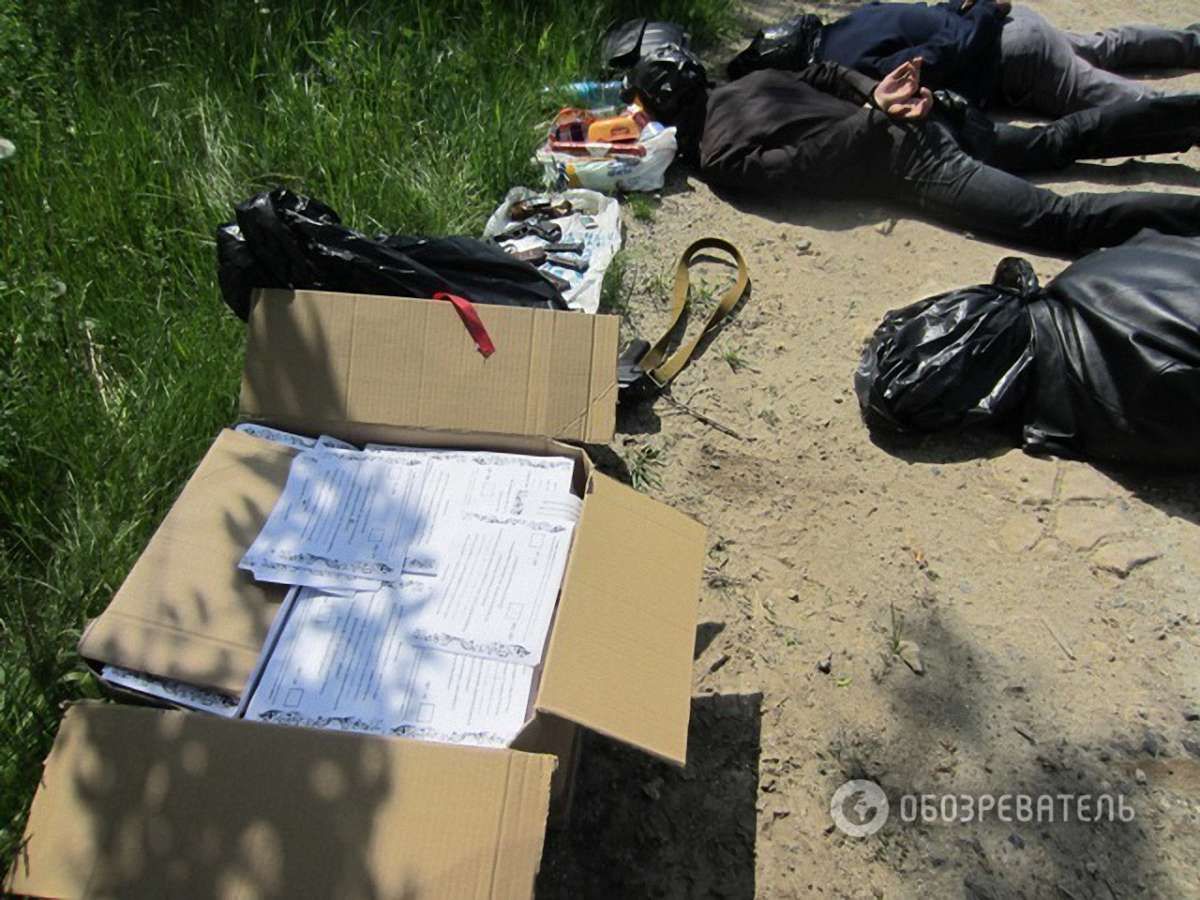 Нацгвардія вилучила 800 заповнених бюлетенів у Донецькій області