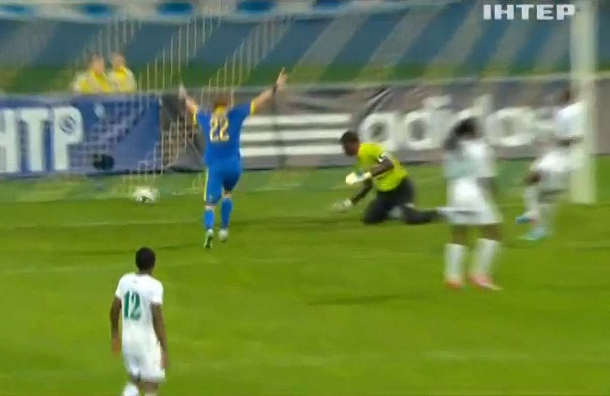 Збірна України з футболу здолала Нігер з рахунком 2:1