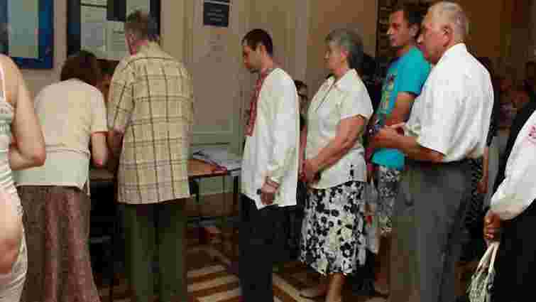 На Львівщині у виборах взяли участь 76,9% виборців