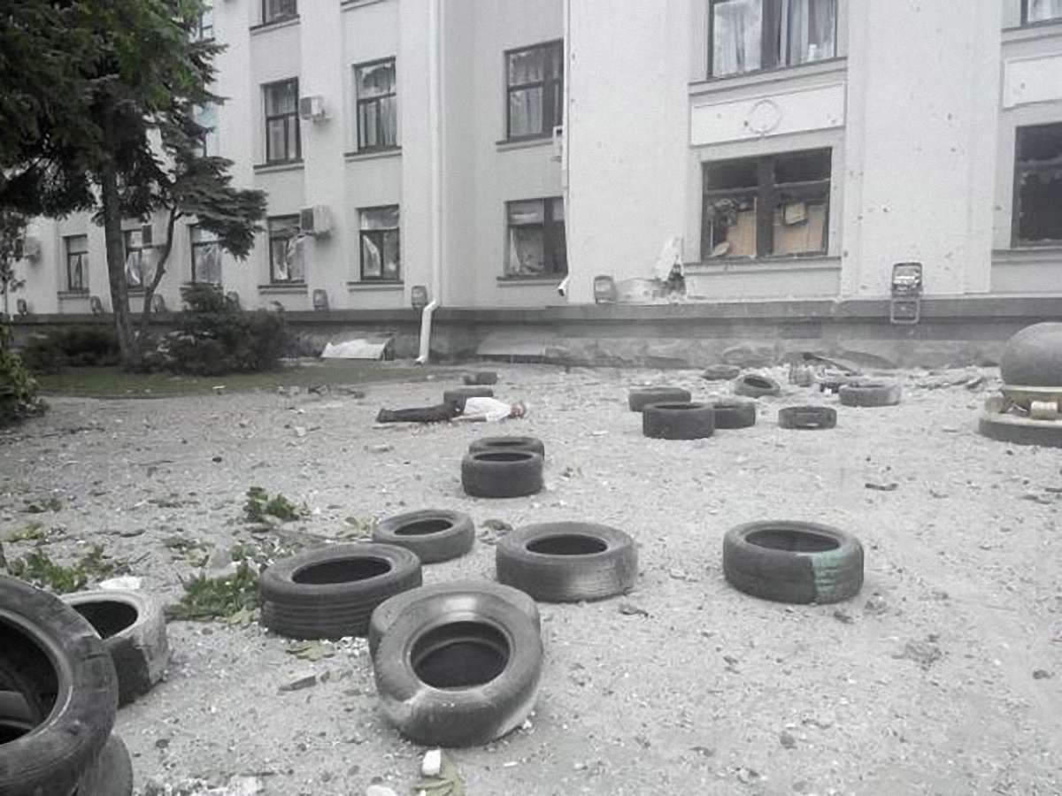 У приміщенні Луганської ОДА стався вибух