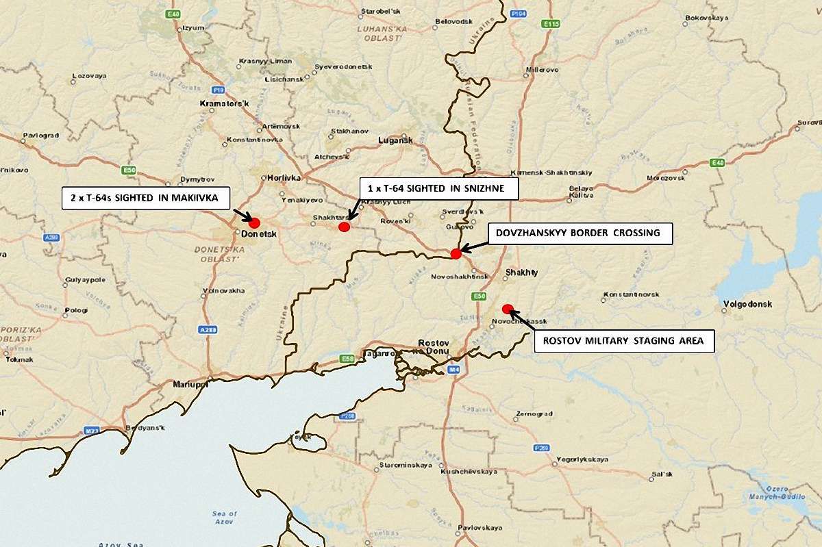 НАТО підтверджує входження на територію України російських танків