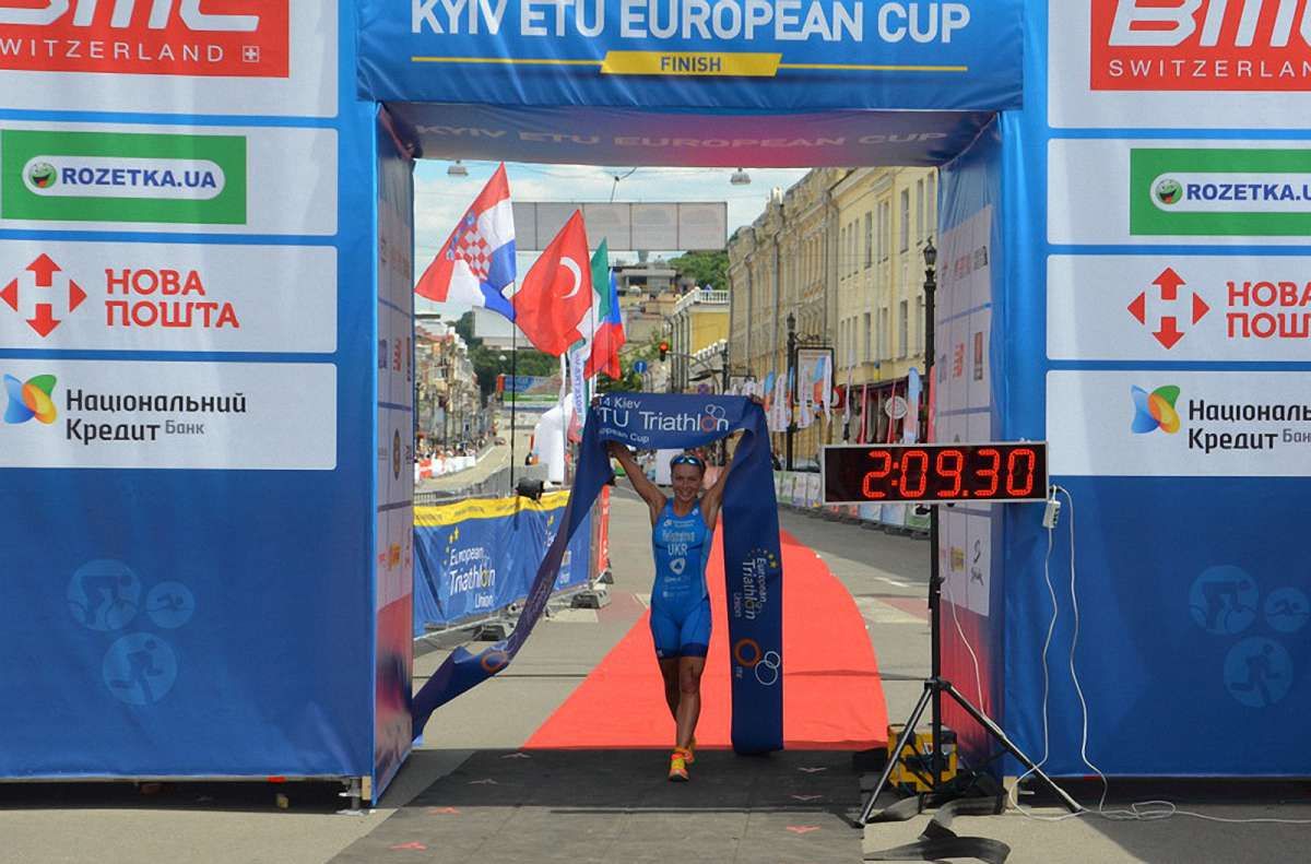 Українка стала переможницею етапу Кубку Європи з тріатлону