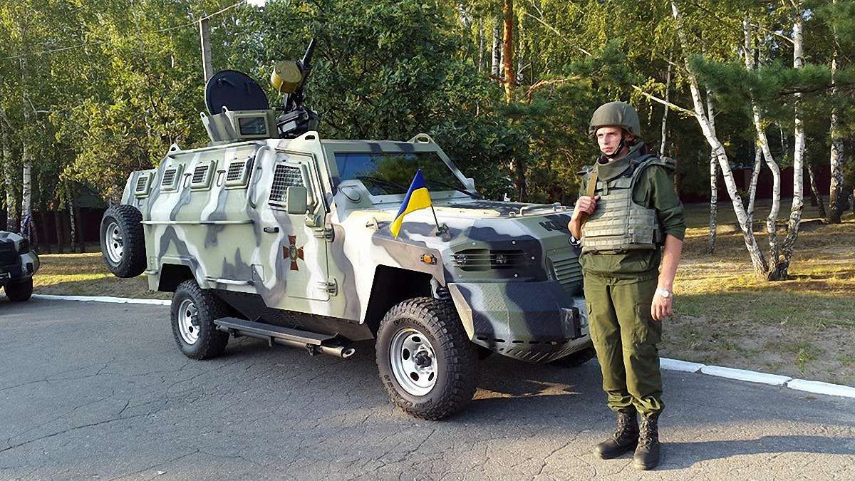 Новостворений підрозділ Нацгвардії отримав нові броньовані автомобілі 