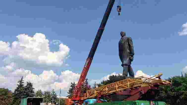 Демонтаж пам'ятника Леніну в Краматорську перенесено на 11 серпня