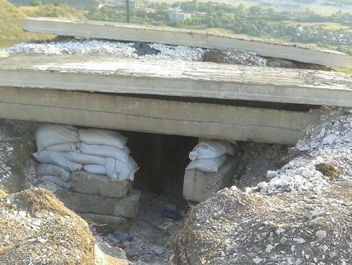 Нацгвардія виявила і захопила укріпрайон терористів біля Лисичанська