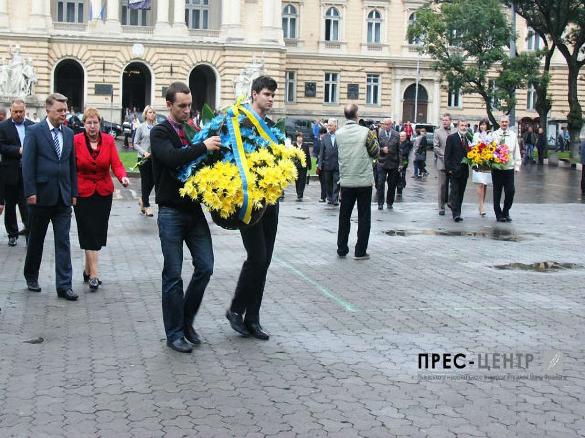 У Львові відзначили 158-му річницю від дня народження Івана Франка