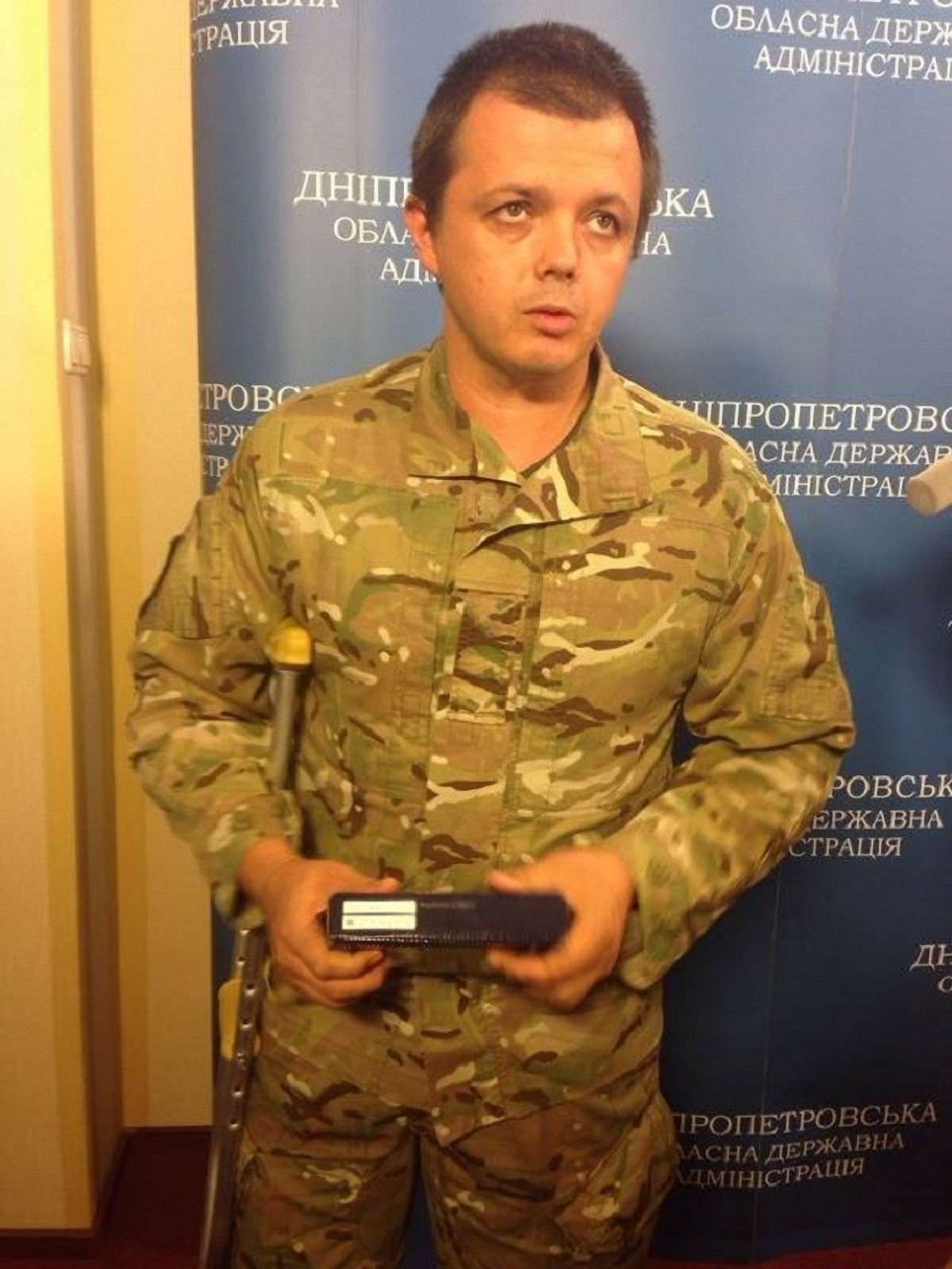 Комбат «Донбасу» Семенченко відкрив своє обличчя (відео)