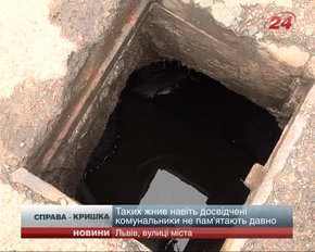 У львівській мерії знають, хто цупить дощоприймачі та люки