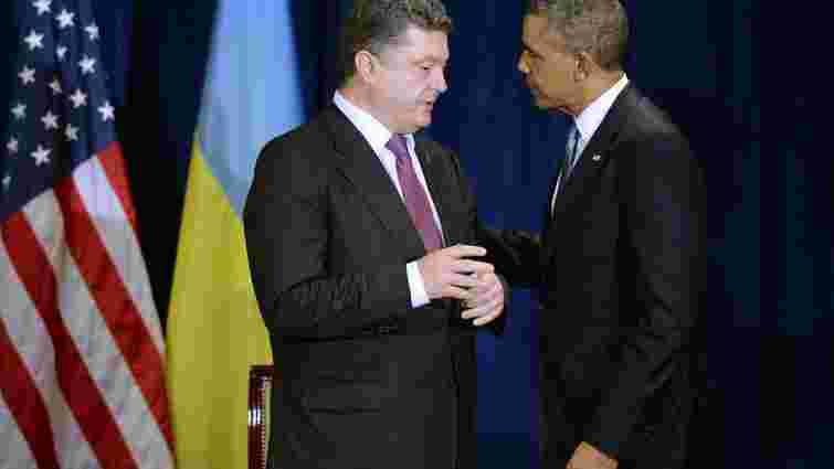 Обама схвалив посилення співпраці з Україною у секторах безпеки та оборони, - Порошенко