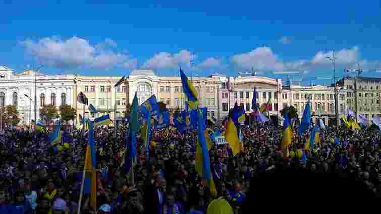 На Марш «Харків – це Україна» вийшли майже 8 тисяч людей 