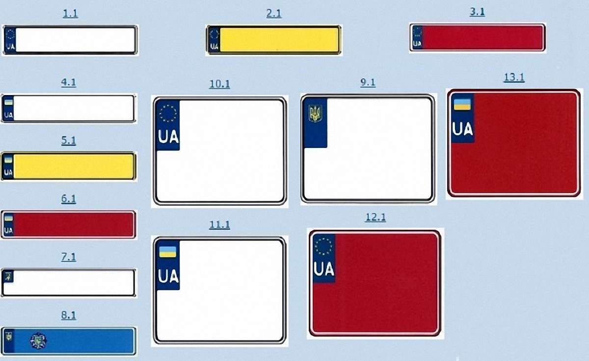 ДАІ запатентувала європейські автомобільні номерні знаки