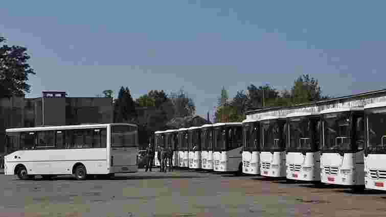 На маршрути Львова в жовтні виїдуть 18 нових автобусів
