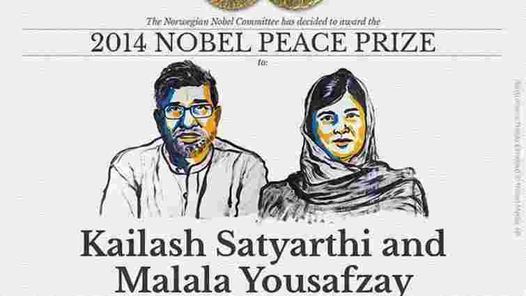 «Нобеля» з миру отримали активісти з Пакистану та Індії, які боролися за права жінок і дітей
