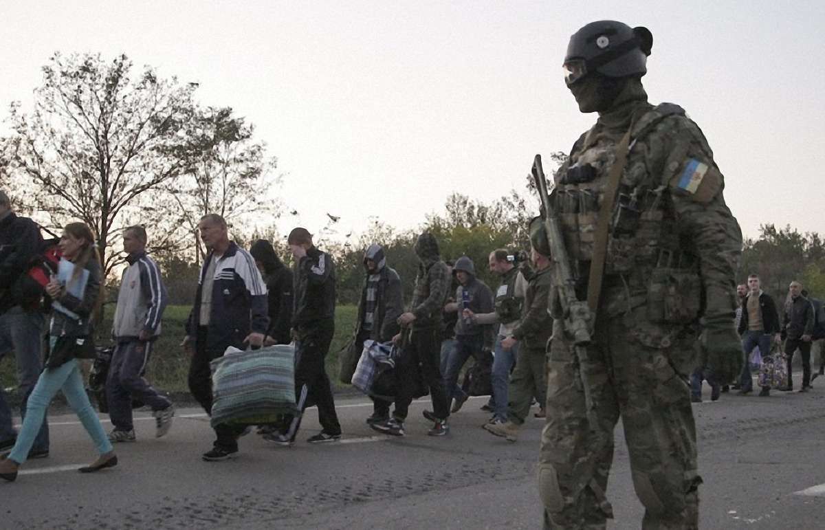 Терористи звинуватили Білозір у зриві обміну полоненими