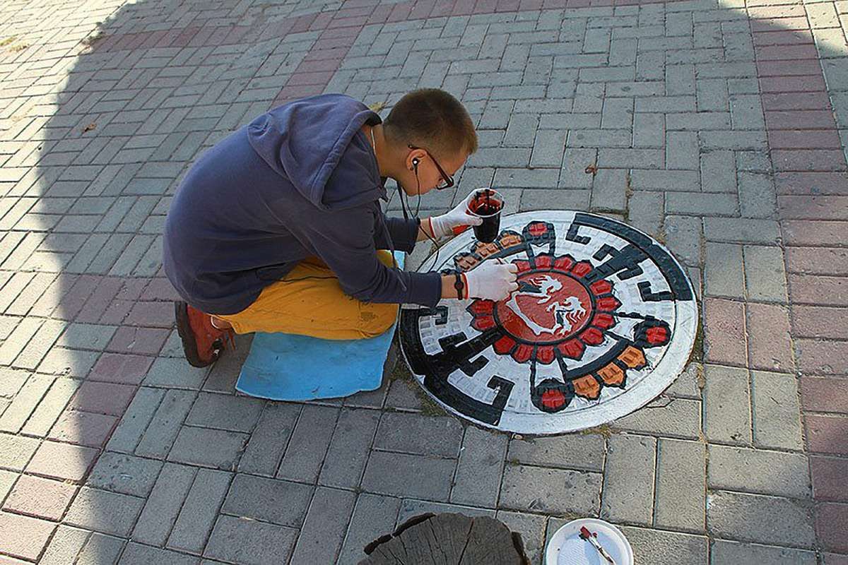 Вишиванковий street art