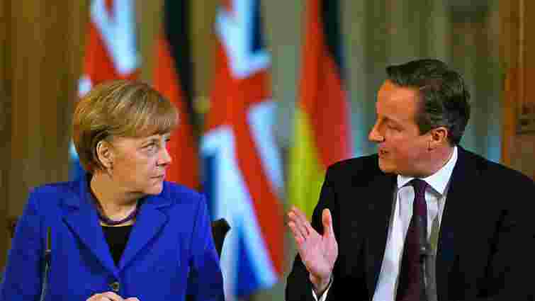 Ангела Меркель не відкидає виходу Великобританії з ЄС, - Spiegel