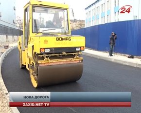 За два тижні в районі вулиці Богдана Хмельницького у Львові відкриють нову дорогу
