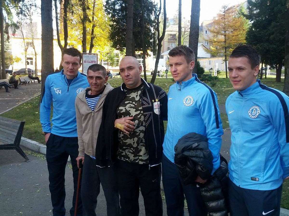 Коноплянка і Ротань відвідали поранених військових у Львові
