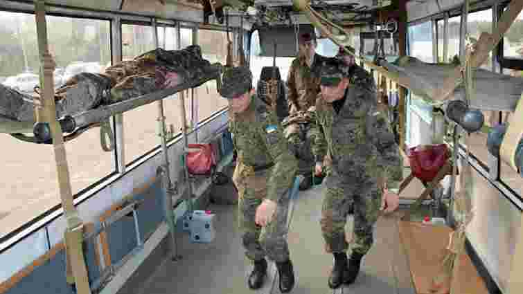Львів відправить на фронт санітарний автобус «ЛАЗ-Лайнер 9» для вивозу поранених із поля бою