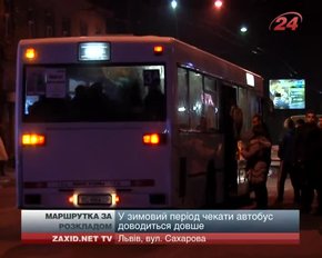 У львівських маршрутках до кінця року наклеять графіки руху