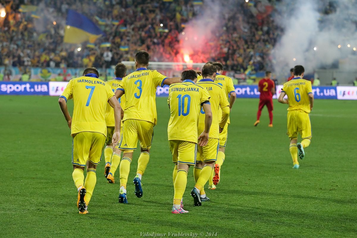 Збірна України втратила 7 позицій у рейтингу ФІФА