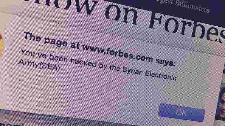 Хакери «Сирійської електронної армії» зламали сайти провідних міжнародних ЗМІ