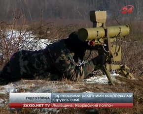 На Яворівському полігоні вчать кілька сотень новобранців