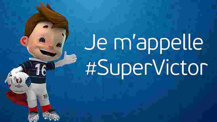 Офіційним талісманом Євро-2016 став «Супер Віктор»