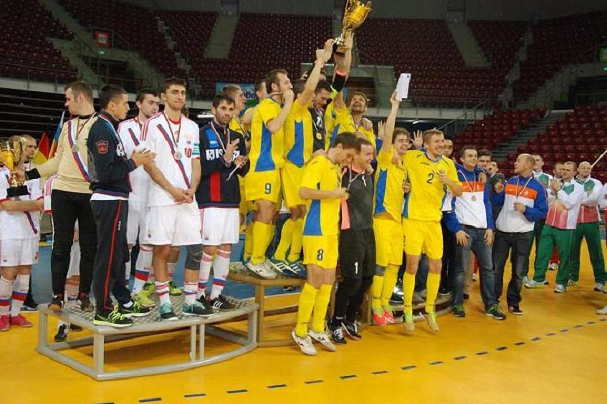 Збірна України обіграла росіян у фіналі чемпіонату Європи з футзалу