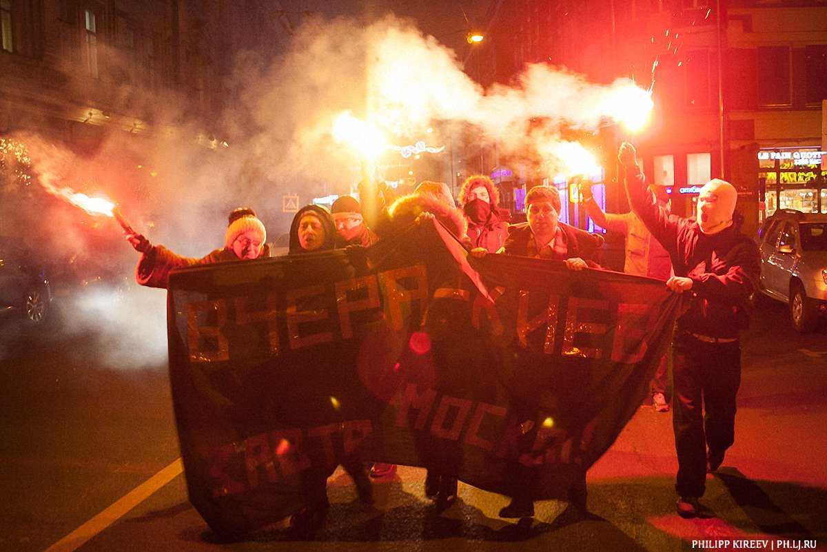 У Москві поліція розігнала акцію протесту проти «хунти в Кремлі»