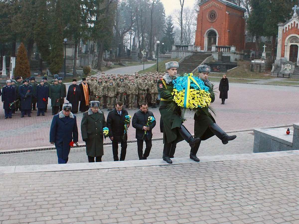 У Львові вшанували пам'ять загиблих бійців АТО