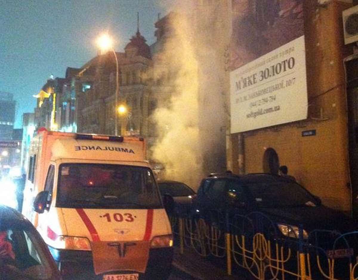 У Києві загорівся Бессарабський ринок