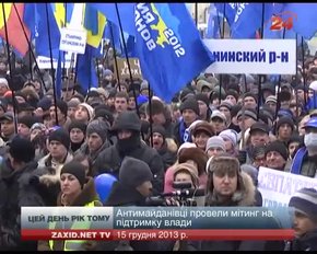 Цей день рік тому: 15 грудня 2013
