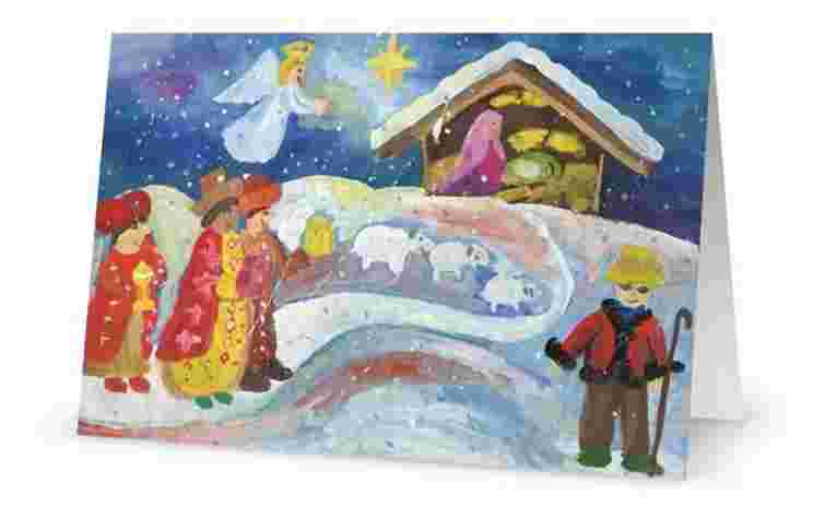 Малюнок 10-річної художниці з Львівщини з'явився на американських листівках