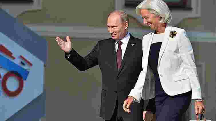 Путін розказав директору МВФ, як він "допомагає" Україні