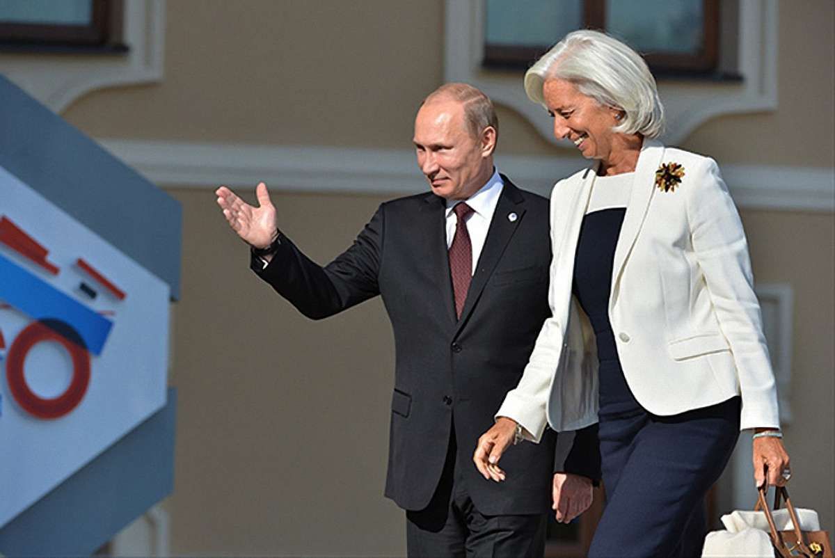 Путін розказав директору МВФ, як він "допомагає" Україні