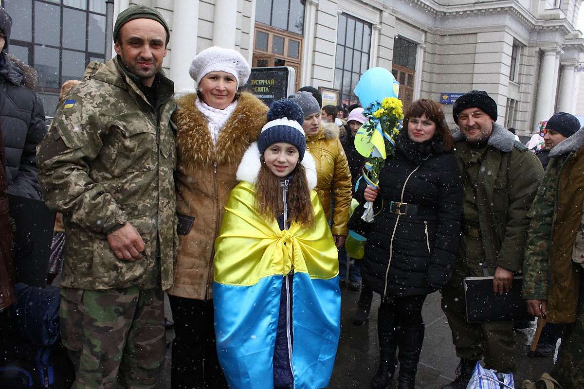 До Львова повернулися 500 бійців з 24-ї бригади