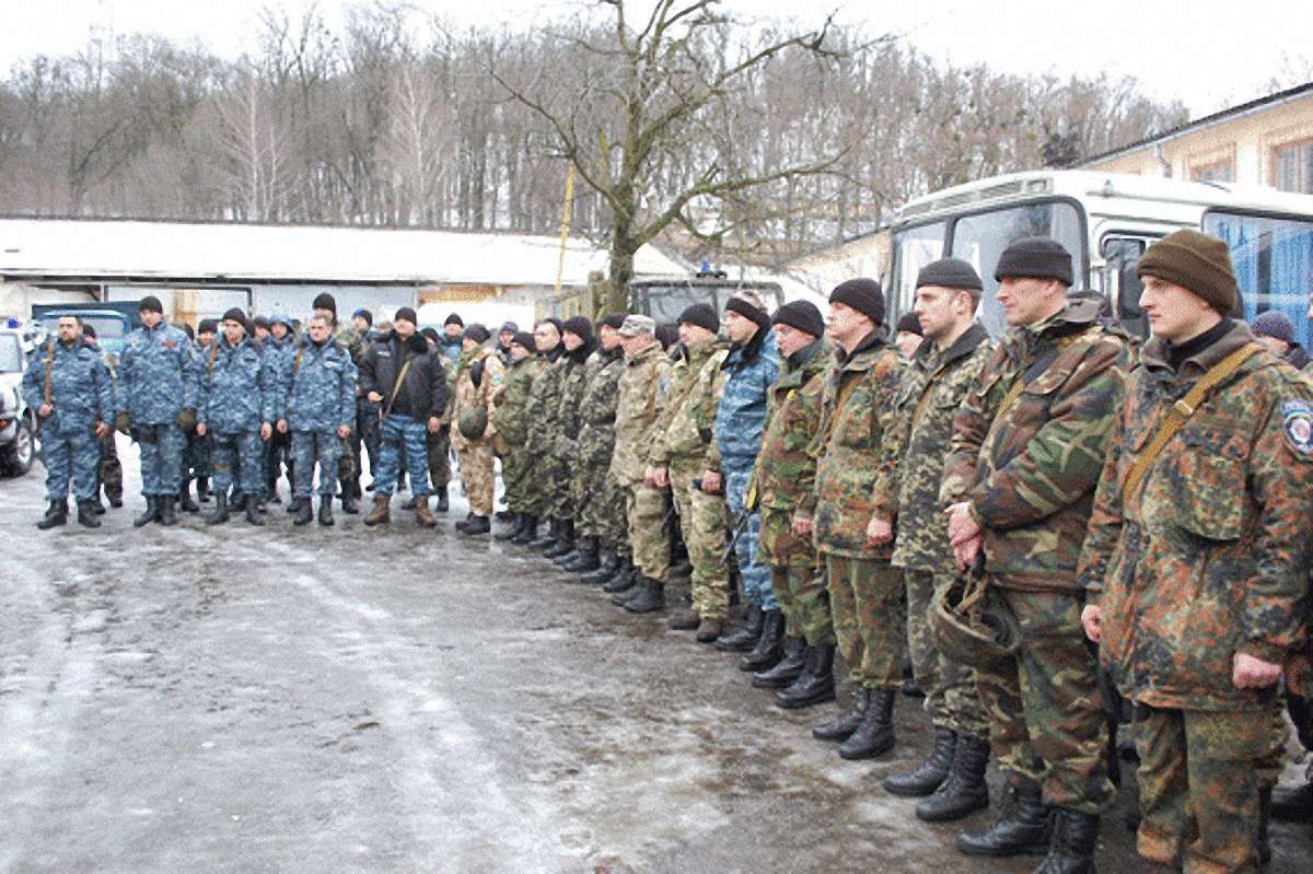 88 бійців спецбатальйону «Львів» вирушили в зону АТО
