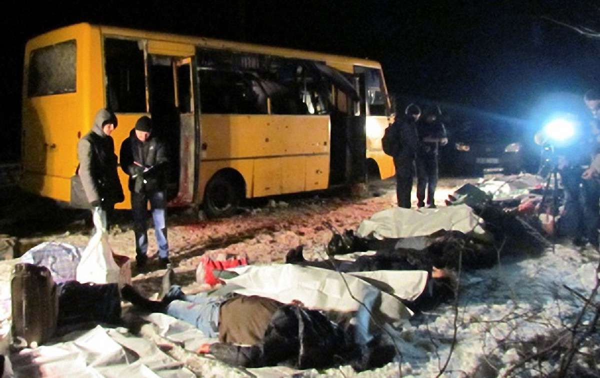 В ОБСЄ підтвердили, що автобус під Волновахою потрапив під обстріл системи «Град» 