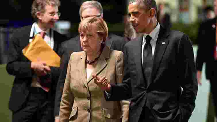 Обама і Меркель обговорили нові джерела фінансування для України