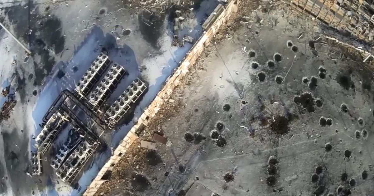 У мережі з'явилося відео донецького аеропорту із висоти пташиного польоту (відео)