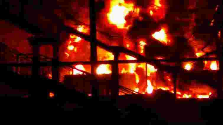 МВС вважає інцидент з пожежею цистерни на Харківщині спланованим терактом 