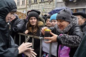 Сотні львів'ян прийшли на загальноміське водосвяття