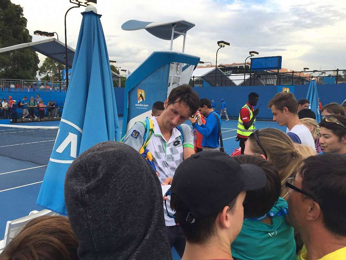 Australian Open: Сергій Стаховський тріумфував із вигуком «Слава Україні!» (відео)