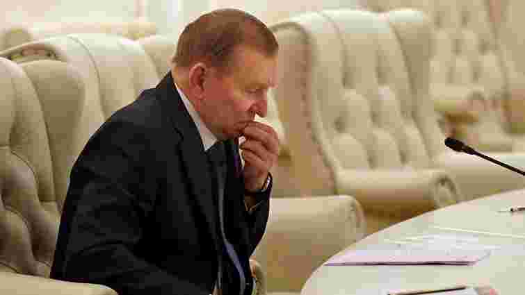Кучма вимагає, щоби "народні республіки" у Мінську представляли Плотницький і Захарченко