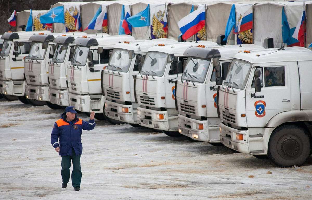Дванадцятий «гумконвой» повернувся до Росії